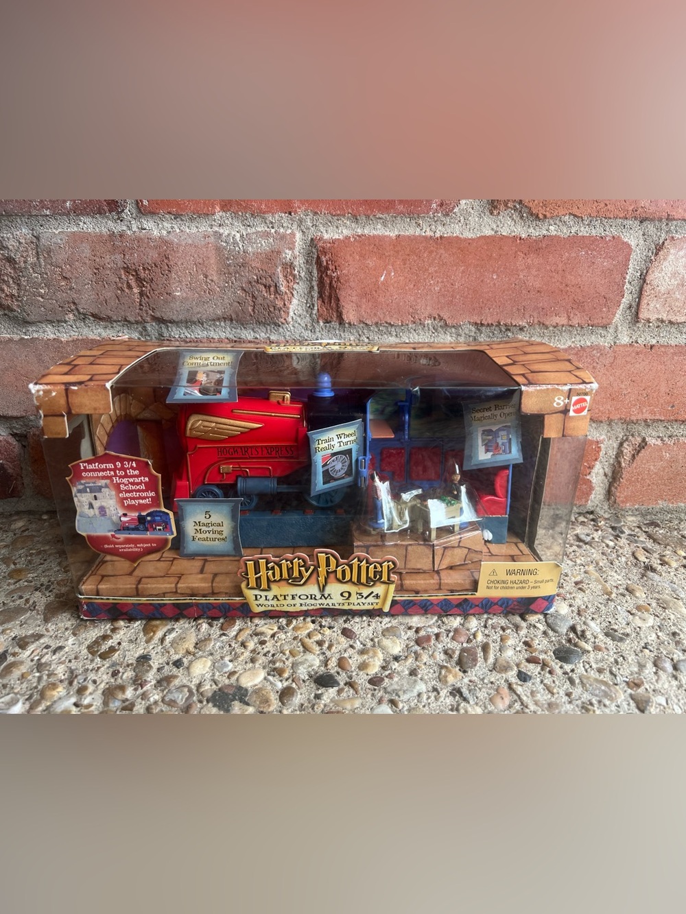 Harry Potter Platform 9 3/4 World Of Hogwarts Mattel Play-set Train